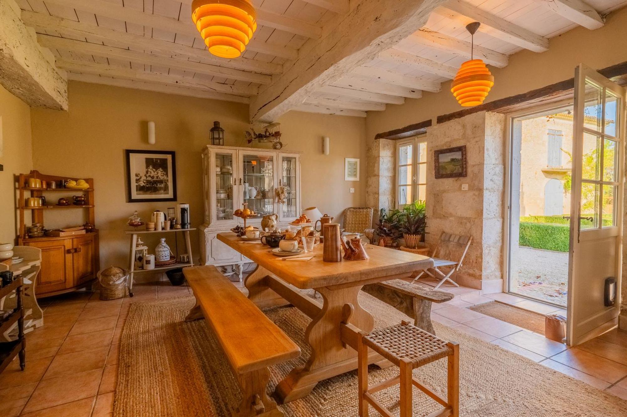 Propriete Le Monneton Bed & Breakfast Sainte-Christie Exterior photo